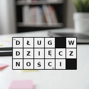 Rozwiązanie krzyżówki: zobowiązanie moralne wobec kogoś za jakąś ważną przysługę którą nieodpłatnie wyświadczył na rzecz dłużnika - dług wdzięczności | hasła, synonimy i podpowiedzi Hasło krzyżówkowe zobowiązanie moralne wobec kogoś za jakąś ważną przysługę którą nieodpłatnie wyświadczył na rzecz dłużnika - dług wdzięczności – rozwiązanie, synonimy, podpowiedzi i definicje krzyżówkowe